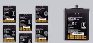 mobile battery stickers